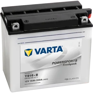 BATERIE MOTO VARTA POWERSPORTS FRESHPACK 19Ah 519 012 019