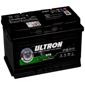 BATERIE AUTO ULTRON EFB 70Ah 570 U00 076