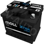 BATERIE AUTO MOLL X-TRA CHARGE 52Ah 84 052